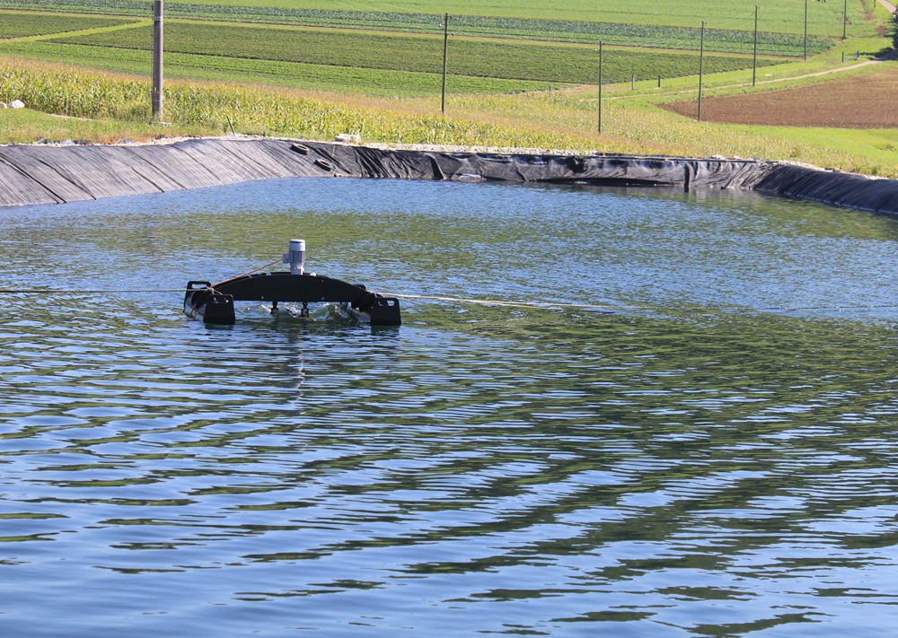 Aufbereitung von Gieswasser von Gärtnereien mittels einem OLOID Typ 400
